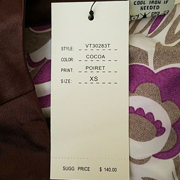 Floral Wrap Around Blouse by Vertigo  (XS) - Picture 8 of 8